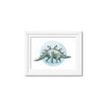 Picture of Stegosaurus _GroupedProduct_Rectangle_Landscape_Mini_ _GroupedProduct_Rectangle_Landscape_Framed_Matted_