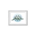 Picture of Stegosaurus _GroupedProduct_Rectangle_Landscape_Mini_ _GroupedProduct_Rectangle_Landscape_Framed_Matted_