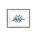 Picture of Stegosaurus _GroupedProduct_Rectangle_Landscape_Mini_ _GroupedProduct_Rectangle_Landscape_Framed_Matted_