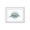 Picture of Stegosaurus _GroupedProduct_Rectangle_Landscape_Mini_ _GroupedProduct_Rectangle_Landscape_Framed_Matted_