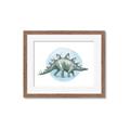 Picture of Stegosaurus _GroupedProduct_Rectangle_Landscape_Mini_ _GroupedProduct_Rectangle_Landscape_Framed_Matted_