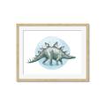 Picture of Stegosaurus _GroupedProduct_Rectangle_Landscape_Mini_ _GroupedProduct_Rectangle_Landscape_Framed_Matted_