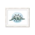 Picture of Stegosaurus _GroupedProduct_Rectangle_Landscape_Mini_ _GroupedProduct_Rectangle_Landscape_Framed_Matted_