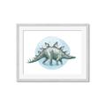 Picture of Stegosaurus _GroupedProduct_Rectangle_Landscape_Mini_ _GroupedProduct_Rectangle_Landscape_Framed_Matted_