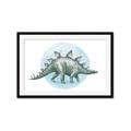 Picture of Stegosaurus _GroupedProduct_Rectangle_Landscape_Mini_ _GroupedProduct_Rectangle_Landscape_Framed_Matted_