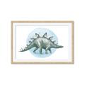 Picture of Stegosaurus _GroupedProduct_Rectangle_Landscape_Mini_ _GroupedProduct_Rectangle_Landscape_Framed_Matted_