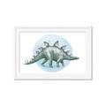Picture of Stegosaurus _GroupedProduct_Rectangle_Landscape_Mini_ _GroupedProduct_Rectangle_Landscape_Framed_Matted_