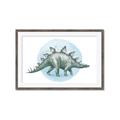 Picture of Stegosaurus _GroupedProduct_Rectangle_Landscape_Mini_ _GroupedProduct_Rectangle_Landscape_Framed_Matted_