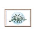 Picture of Stegosaurus _GroupedProduct_Rectangle_Landscape_Mini_ _GroupedProduct_Rectangle_Landscape_Framed_Matted_