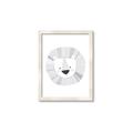 Picture of Gray Lion _GroupedProduct_Rectangle_Portrait_Mini_ _GroupedProduct_Rectangle_Portrait_Framed_Matted_