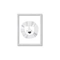 Picture of Gray Lion _GroupedProduct_Rectangle_Portrait_Mini_ _GroupedProduct_Rectangle_Portrait_Framed_Matted_