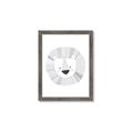 Picture of Gray Lion _GroupedProduct_Rectangle_Portrait_Mini_ _GroupedProduct_Rectangle_Portrait_Framed_Matted_