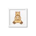 Picture of Nursery Bear _GroupedProduct_Square_Mini_ _GroupedProduct_Square_Framed_Matted_