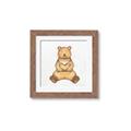 Picture of Nursery Bear _GroupedProduct_Square_Mini_ _GroupedProduct_Square_Framed_Matted_