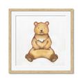 Picture of Nursery Bear _GroupedProduct_Square_Mini_ _GroupedProduct_Square_Framed_Matted_