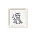 Picture of Nursery Raccoon _GroupedProduct_Square_Mini_ _GroupedProduct_Square_Framed_Matted_