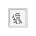 Picture of Nursery Raccoon _GroupedProduct_Square_Mini_ _GroupedProduct_Square_Framed_Matted_
