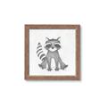 Picture of Nursery Raccoon _GroupedProduct_Square_Mini_ _GroupedProduct_Square_Framed_Matted_