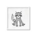 Picture of Nursery Raccoon _GroupedProduct_Square_Mini_ _GroupedProduct_Square_Framed_Matted_