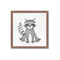 Picture of Nursery Raccoon _GroupedProduct_Square_Mini_ _GroupedProduct_Square_Framed_Matted_