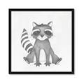 Picture of Nursery Raccoon _GroupedProduct_Square_Mini_ _GroupedProduct_Square_Framed_Matted_