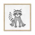 Picture of Nursery Raccoon _GroupedProduct_Square_Mini_ _GroupedProduct_Square_Framed_Matted_
