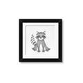 Picture of Nursery Raccoon _GroupedProduct_Square_Mini_ _GroupedProduct_Square_Framed_Matted_