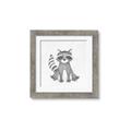 Picture of Nursery Raccoon _GroupedProduct_Square_Mini_ _GroupedProduct_Square_Framed_Matted_
