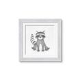 Picture of Nursery Raccoon _GroupedProduct_Square_Mini_ _GroupedProduct_Square_Framed_Matted_