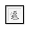 Picture of Nursery Raccoon _GroupedProduct_Square_Mini_ _GroupedProduct_Square_Framed_Matted_
