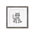 Picture of Nursery Raccoon _GroupedProduct_Square_Mini_ _GroupedProduct_Square_Framed_Matted_