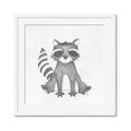 Picture of Nursery Raccoon _GroupedProduct_Square_Mini_ _GroupedProduct_Square_Framed_Matted_