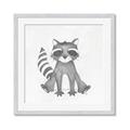 Picture of Nursery Raccoon _GroupedProduct_Square_Mini_ _GroupedProduct_Square_Framed_Matted_