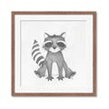 Picture of Nursery Raccoon _GroupedProduct_Square_Mini_ _GroupedProduct_Square_Framed_Matted_