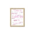 Picture of I love you  _GroupedProduct_Rectangle_Portrait_Mini_ _GroupedProduct_Rectangle_Portrait_Framed_Matted_