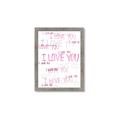 Picture of I love you  _GroupedProduct_Rectangle_Portrait_Mini_ _GroupedProduct_Rectangle_Portrait_Framed_Matted_