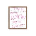 Picture of I love you  _GroupedProduct_Rectangle_Portrait_Mini_ _GroupedProduct_Rectangle_Portrait_Framed_Matted_