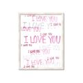 Picture of I love you  _GroupedProduct_Rectangle_Portrait_Mini_ _GroupedProduct_Rectangle_Portrait_Framed_Matted_