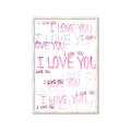 Picture of I love you  _GroupedProduct_Rectangle_Portrait_Mini_ _GroupedProduct_Rectangle_Portrait_Framed_Matted_
