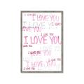 Picture of I love you  _GroupedProduct_Rectangle_Portrait_Mini_ _GroupedProduct_Rectangle_Portrait_Framed_Matted_