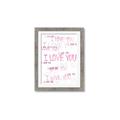 Picture of I love you  _GroupedProduct_Rectangle_Portrait_Mini_ _GroupedProduct_Rectangle_Portrait_Framed_Matted_