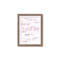 Picture of I love you  _GroupedProduct_Rectangle_Portrait_Mini_ _GroupedProduct_Rectangle_Portrait_Framed_Matted_