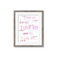 Picture of I love you  _GroupedProduct_Rectangle_Portrait_Mini_ _GroupedProduct_Rectangle_Portrait_Framed_Matted_