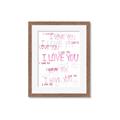 Picture of I love you  _GroupedProduct_Rectangle_Portrait_Mini_ _GroupedProduct_Rectangle_Portrait_Framed_Matted_