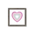Picture of Heart Rainbow II _GroupedProduct_Square_Mini_ _GroupedProduct_Square_Framed_Matted_