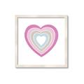 Picture of Heart Rainbow II _GroupedProduct_Square_Mini_ _GroupedProduct_Square_Framed_Matted_