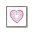 Picture of Heart Rainbow II _GroupedProduct_Square_Mini_ _GroupedProduct_Square_Framed_Matted_