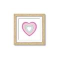 Picture of Heart Rainbow II _GroupedProduct_Square_Mini_ _GroupedProduct_Square_Framed_Matted_