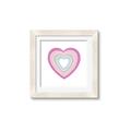 Picture of Heart Rainbow II _GroupedProduct_Square_Mini_ _GroupedProduct_Square_Framed_Matted_