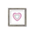 Picture of Heart Rainbow II _GroupedProduct_Square_Mini_ _GroupedProduct_Square_Framed_Matted_